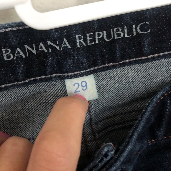 Banana Republic dark denim skinny jeans - Picture 3 of 5